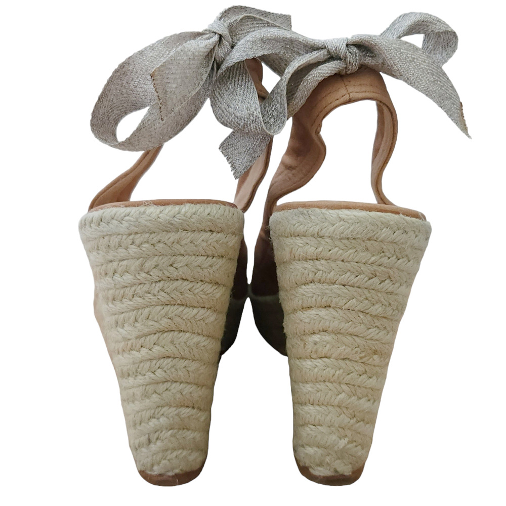 Coach Tan Wedge Sandals - Picture 3 of 9